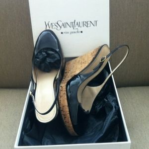 Slingback Wedged Shoes